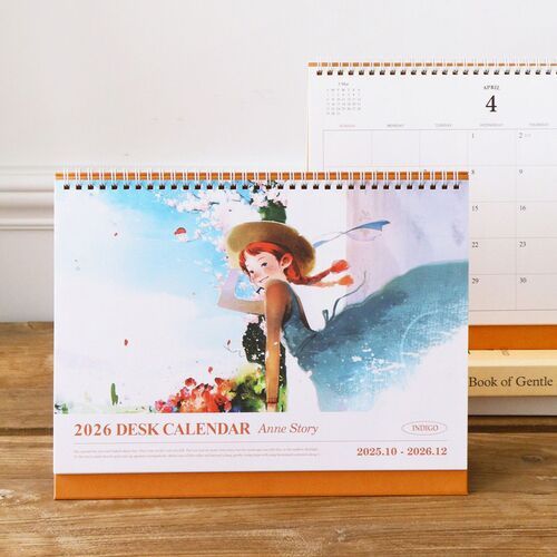 2026 Large Anne Story Desk Scheduler