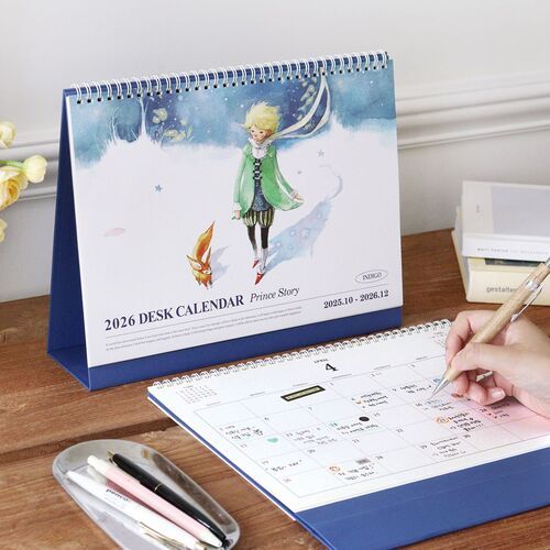 2026 Large Prince Story Desk Scheduler