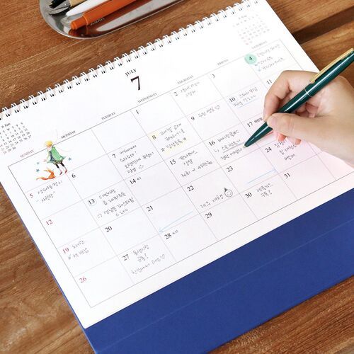 2026 Large Prince Story Desk Scheduler