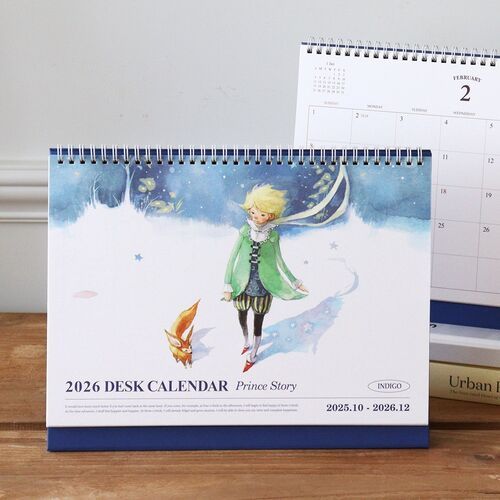 2026 Large Prince Story Desk Scheduler