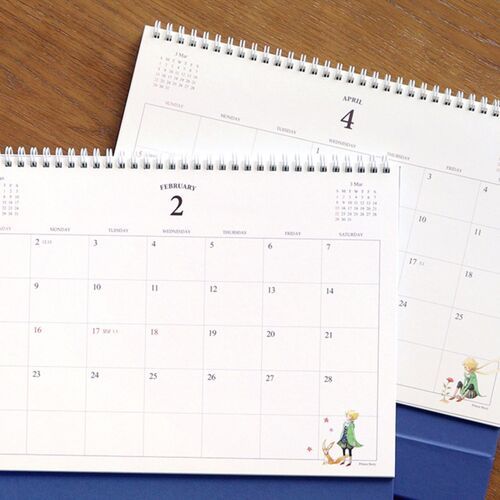 2026 Large Prince Story Desk Scheduler