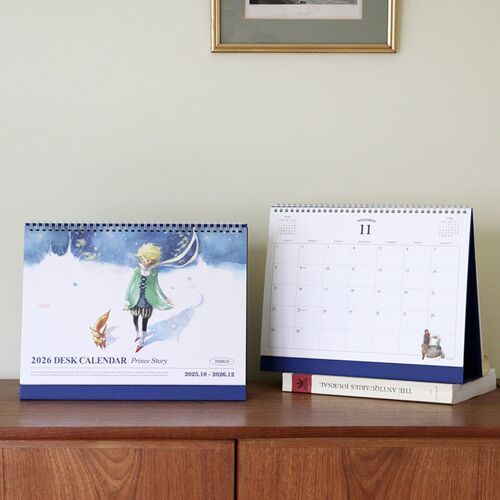 2026 Large Prince Story Desk Scheduler