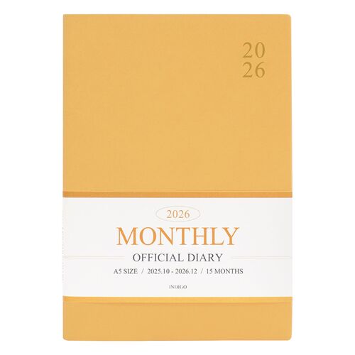 2026 Official Monthly Scheduler