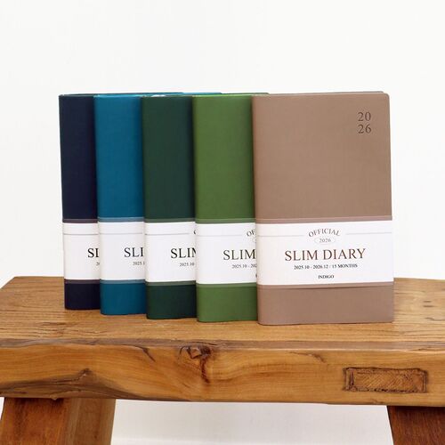 2026 Slim Official Monthly Scheduler