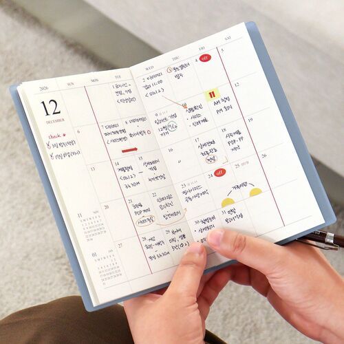 2026 Slim Official Monthly Scheduler