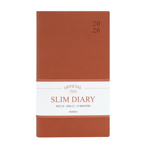 2026 Slim Official Monthly Scheduler