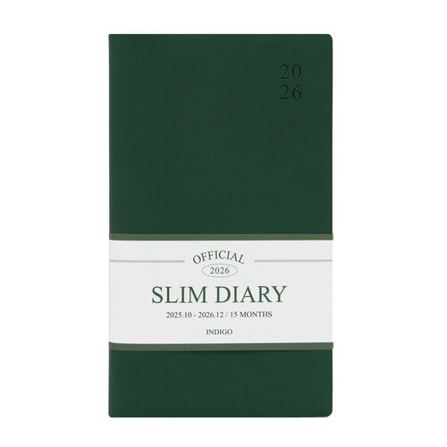 2026 Slim Official Monthly Scheduler
