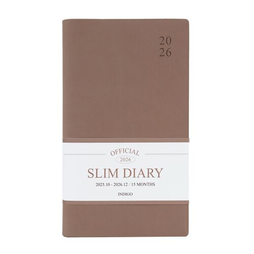 2026 Slim Official Monthly Scheduler