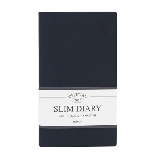 2026 Slim Official Monthly Scheduler