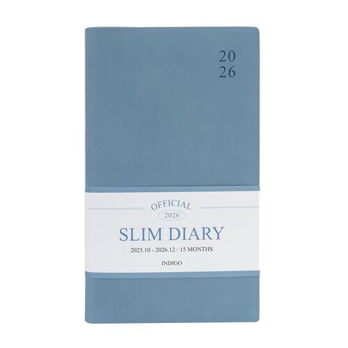 2026 Slim Official Monthly Scheduler