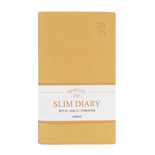 2026 Slim Official Monthly Scheduler
