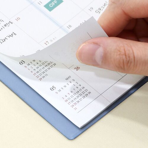 2026 Slim Official Monthly Scheduler