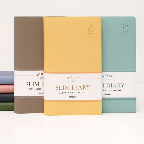 2026 Slim Official Monthly Scheduler