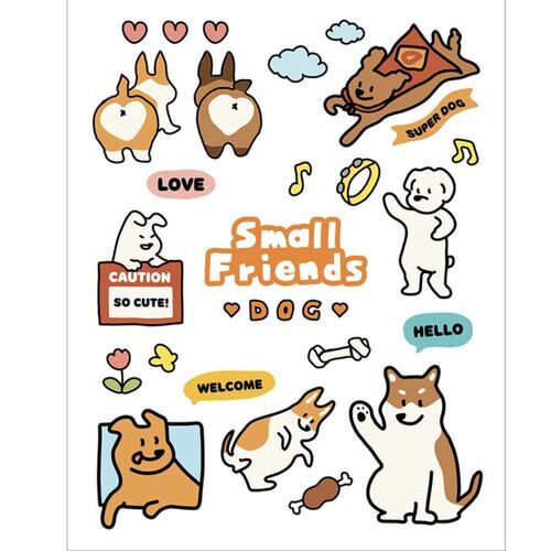 Small Friends UV Deco Sticker - Image 12