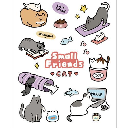 Small Friends UV Deco Sticker - Image 10