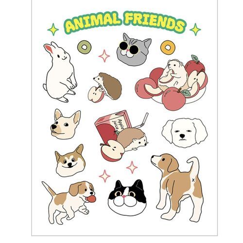 Small Friends UV Deco Sticker - Image 7