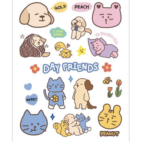 Small Friends UV Deco Sticker - Image 8