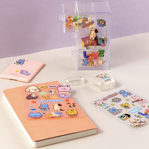 Small Friends UV Deco Sticker - Image 16