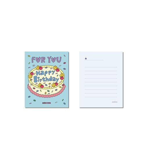 Birthday Message Card