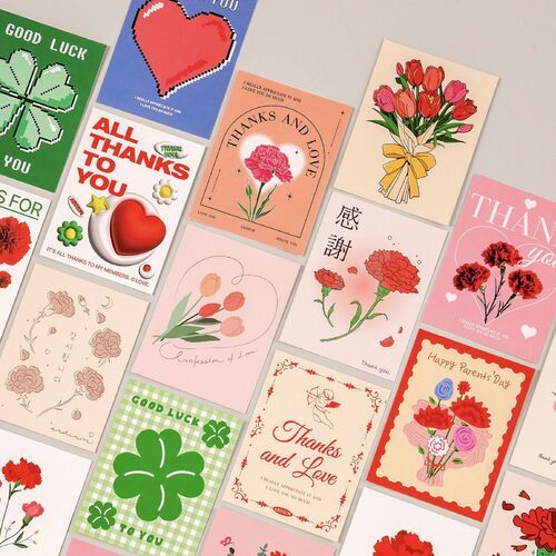 Thank You Message Card