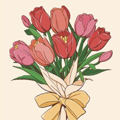 04 Tulip Bouquet B