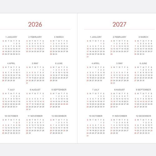 2026 Prism Weekly Planner