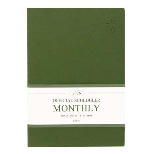 2026 Big Official Monthly Scheduler