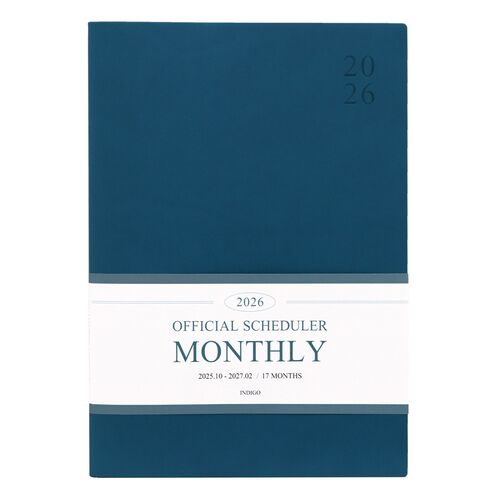 2026 Big Official Monthly Scheduler