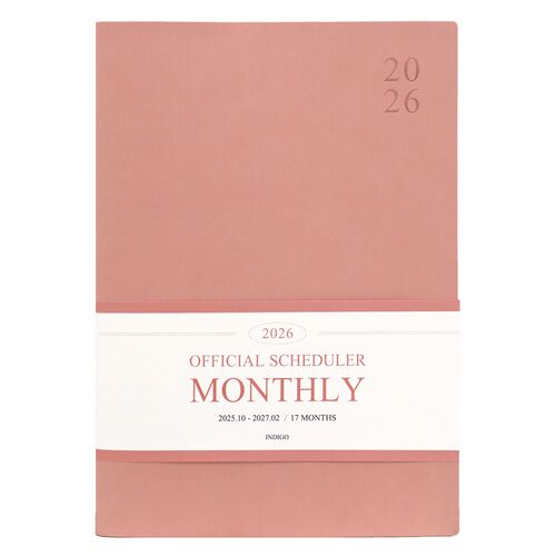 2026 Big Official Monthly Scheduler