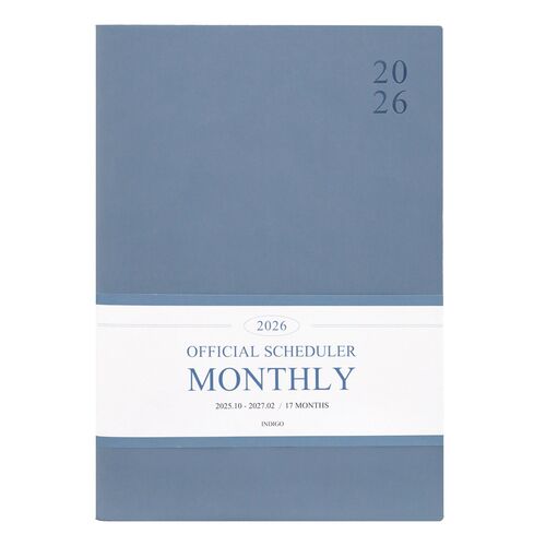 2026 Big Official Monthly Scheduler