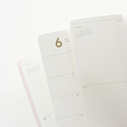 2026 B5 Slim & Wide Weekly Planner