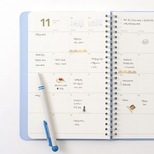 2026 Weekly Manager Spiral Planner