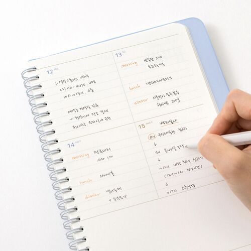 2026 Weekly Manager Spiral Planner