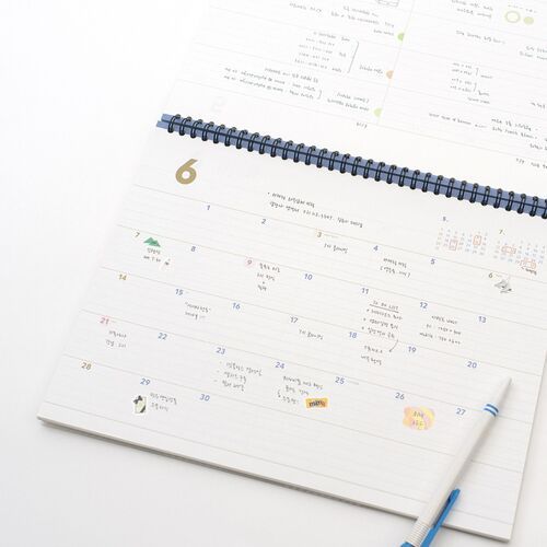 2026 Wide Basic Desk Weekly Planner