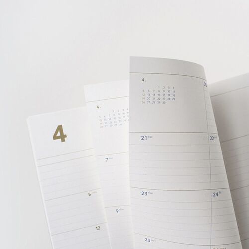 2026 Medium Spiral Basic Weekly Planner