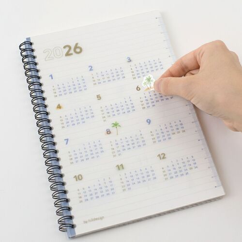 2026 Medium Spiral Basic Weekly Planner