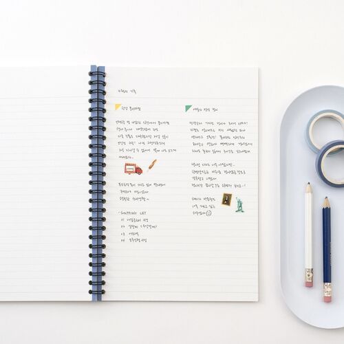 2026 Medium Spiral Basic Weekly Planner