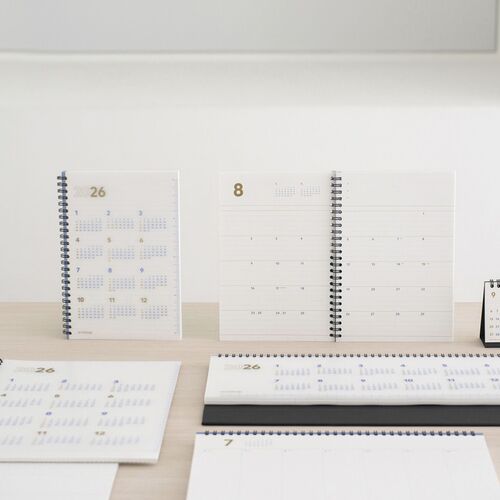 2026 Medium Spiral Basic Weekly Planner