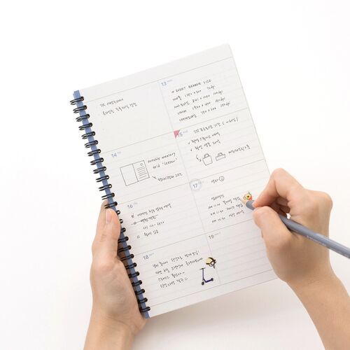 2026 Medium Spiral Basic Weekly Planner