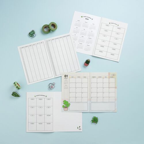 2026 Houseplant Monthly Planner