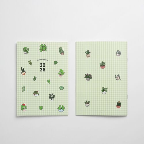 2026 Houseplant Monthly Planner