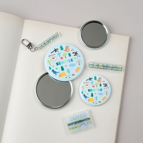 Seattle Handy Mirror