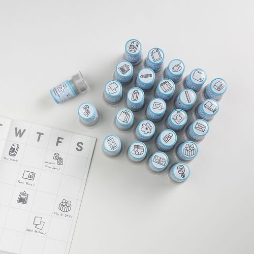 4pcs Self-inking Stamp Set - Image 20