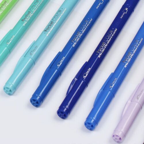 Dual Tip Pocket Color Pen - Image 4