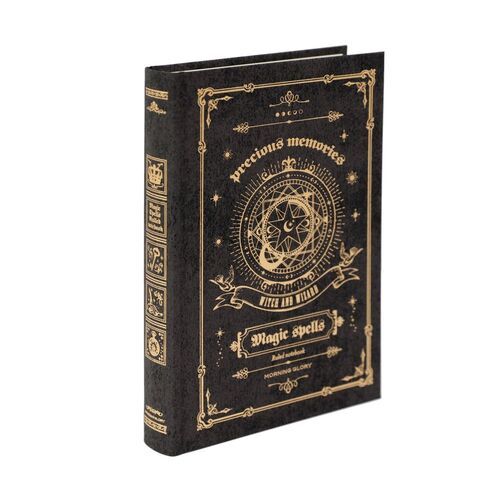 Moonspell Magic Hardcover Lined Notebook