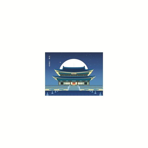 Korean Heritage Art Postcard - Image 4