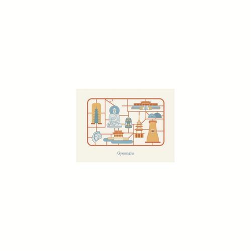 Korean Heritage Art Postcard - Image 8