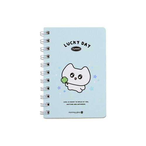 Lucky Friends Mini Spiral Lined Notebook - Image 4