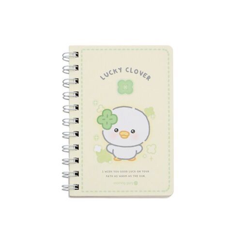 Lucky Friends Mini Spiral Lined Notebook - Image 3