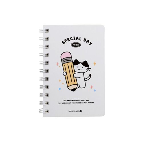 Lucky Friends Mini Spiral Lined Notebook - Image 6
